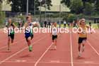 Boys Under-13s 100 metres, 2023 Northern Under-13s, Under-15s and Under-17s, Middlesbrough.  Photo: David T. Hewitson/Sports for All Pics